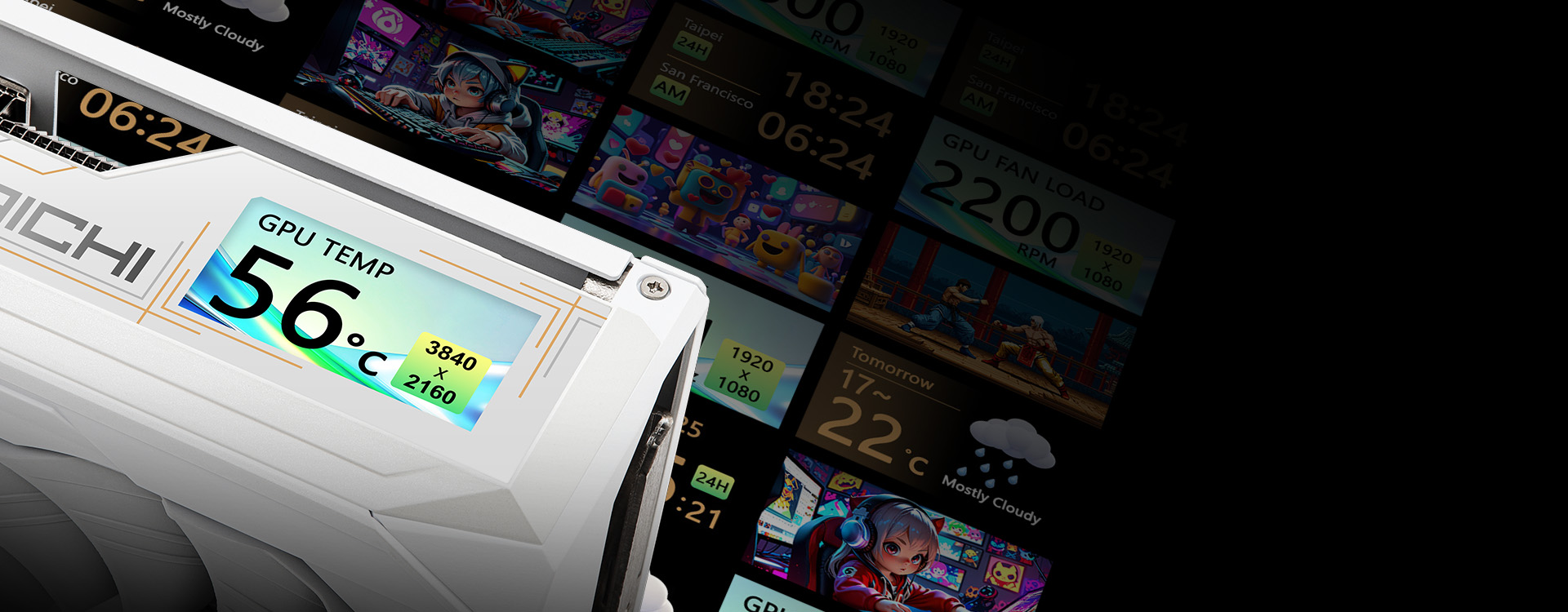 VGA LCD Information Center